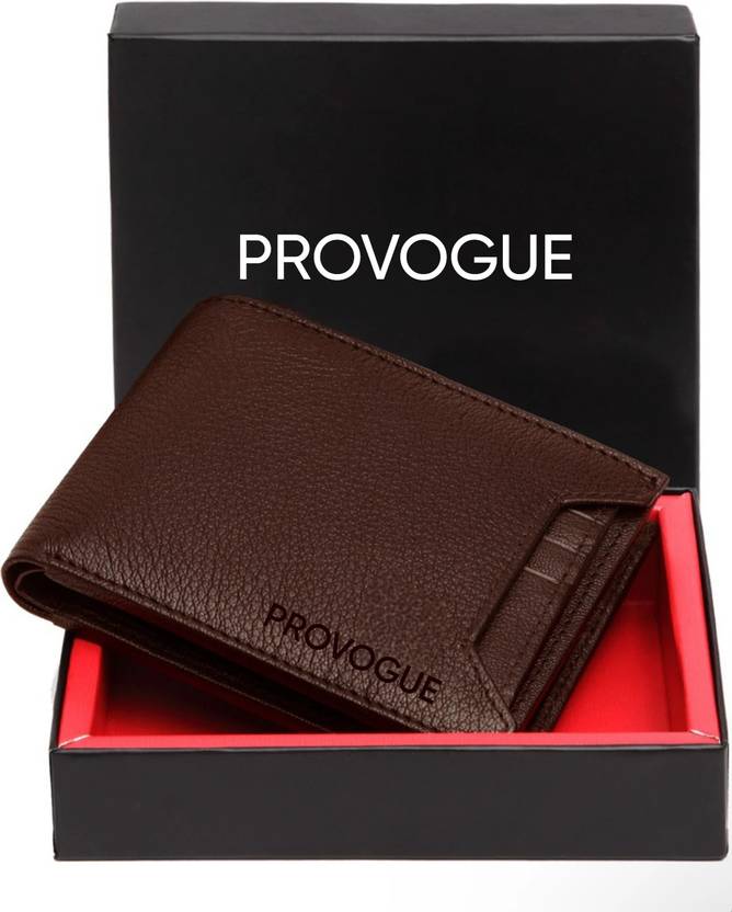 Men Casual, Trendy, Evening/Party Brown Artificial Leather Wallet  (7 Card Slots)