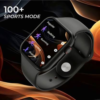 Techy Alpha T500Ultra Max 1.92"HD Display Bluetooth Calling, Music Mode Smartwatch Smartwatch  (Black Strap, Free size)